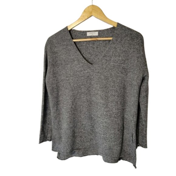 Babaton Grey Wool/Linen Blend Long Sleeve Sweater Size Medium - Picture 1 of 10